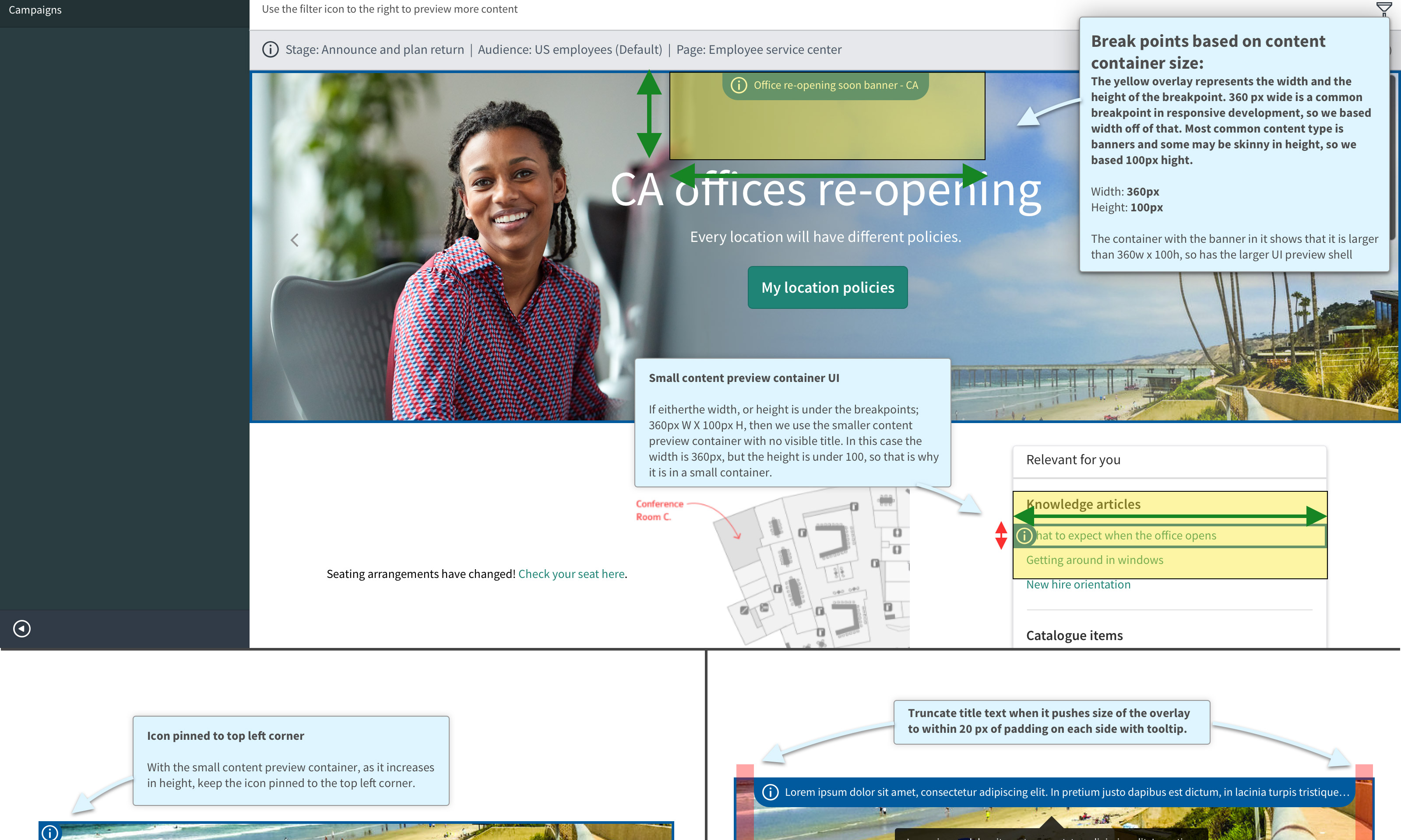 User definition images and prototype overview