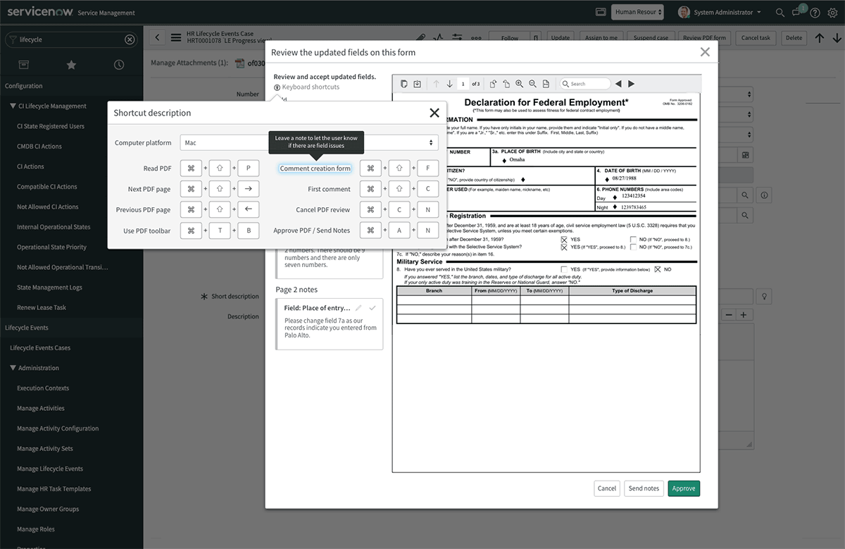 User definition images and prototype overview