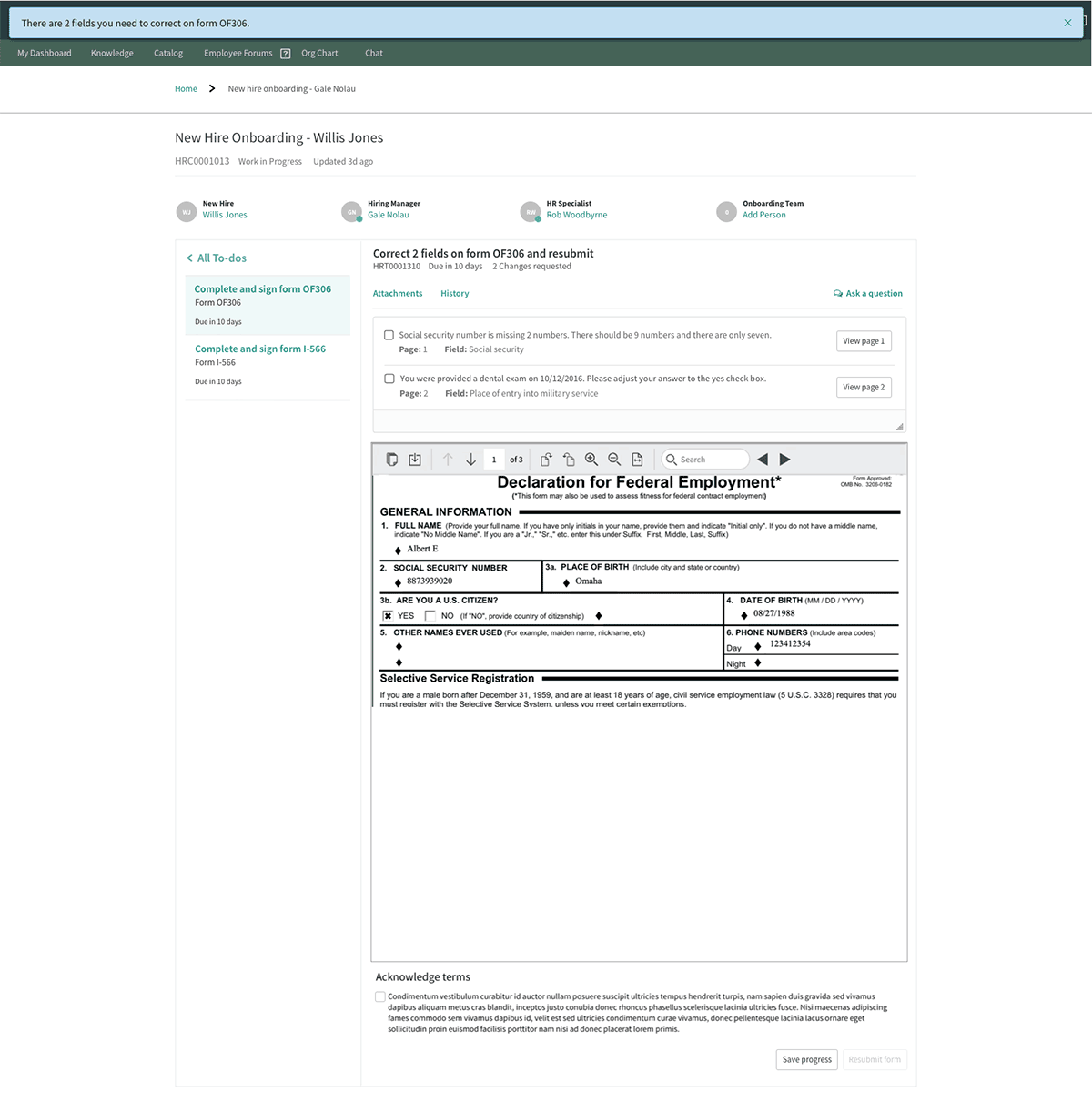 User definition images and prototype overview